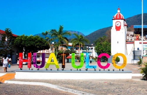 Centro Apartment | A media cuadra del parque central-Huatulco