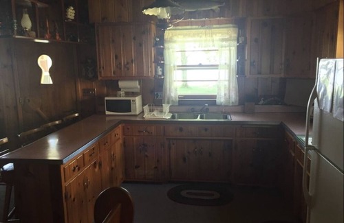 Pentwater Cottage | A peaceful little lakefront house on the sunset side of Bass Lake!