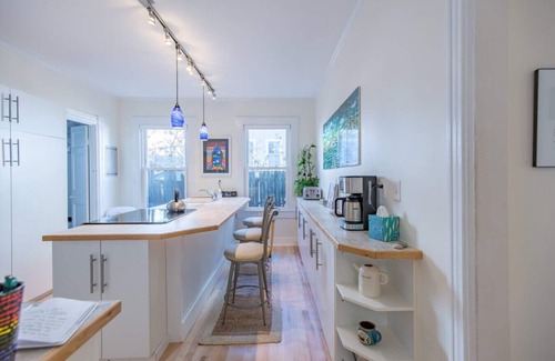 Munjoy Hill Apartment | A Peaceful Oasis on Munjoy Hill: 1st flr 3BR + parking