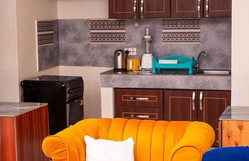 Bukoto Apartment | A quiet one bedroom set with small gym and swimming pool.
