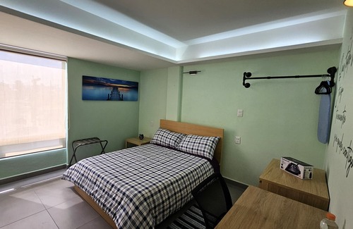 Cuautitlan Izcalli Apartment | A14 Full Suite Mini Dept at Plaza Acequia A14