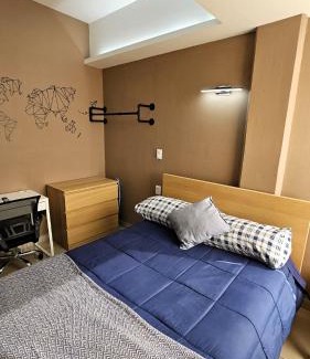 Cuautitlan Izcalli Apartment | A25 SUITE WHITE para 1 a 2 personas, CORTAS, MEDIANAS, LARGAS ESTANCIAS, en IZCALLI TEPOTZOTLAN perfecto para Familias, Turistas, Contratistas, Estudiantes, Empresas A sólo 5 min Izcalli 5 min Esmeralda 20 min Satélite 25 min AIFA