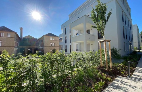 Heppenheim Apartment | Acapella Suite Adagio 54qm, direkt am Weinberg, Altstadt, Netflix inklusive