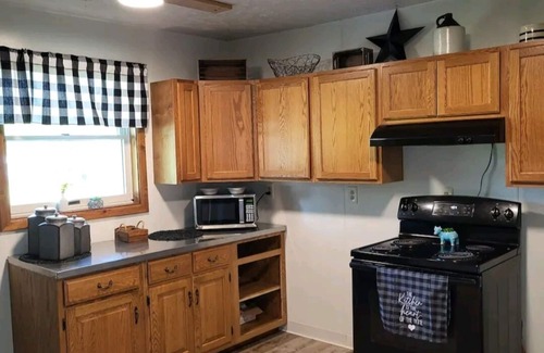 Danville House | Access to 3 bedrooms, laundry room, kitchen, Patio area, and 12 acres to roam