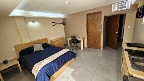 Cuautitlan Izcalli Apartment | ACEQUIA SUITES WHITE & BLACK para 1 a 2 personas ESPECIALISTAS EN CORTAS, MEDIANAS Y LARGAS ESTANCIAS en IZCALLI TEPOTZOTLAN perfectas para Familias, Turistas, Contratistas, Estudiantes, Empresas y Ejecutivos a sólo 5 min Izcalli