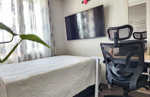 Nunoa House | Acogedor Dormitorio Av Italia, Ñuñoa