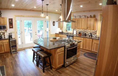 Old Forge House | Adirondack 6 BR/4B Waterfront w/Tennis Court, Sand VB Court & Dock/Boat House