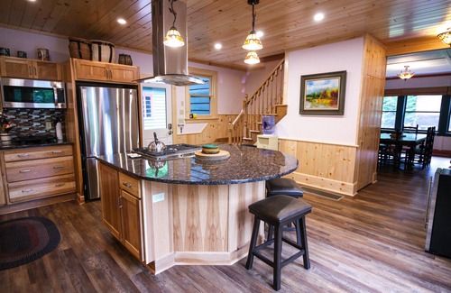 Old Forge House | Adirondack 6 BR/4B Waterfront w/Tennis Court, Sand VB Court & Dock/Boat House