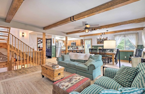 Chestertown House | Adirondack Oasis: Private Lake, Sauna, & Fire Pit