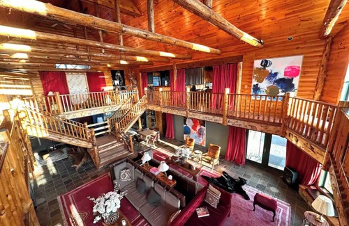 Town of Chesterfield Ski Chalet | Adirondacks Love - 33 acres with LAKE VIEW