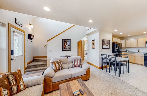 Dover Bay House | Adorable, two-story home with a furnished front porch, fireplace, & washer/dryer