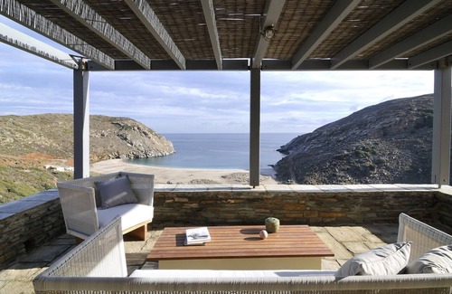Andros Villa | Aegean Villa with view of the Aegean Sea