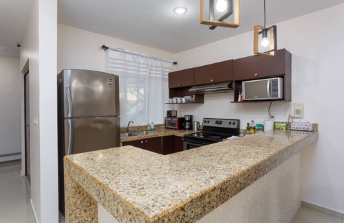 Puerto Aventuras Apartment | Affordable 1 Bedroom For Families in Sabbia Playa del Carmen - Near 5th Ave