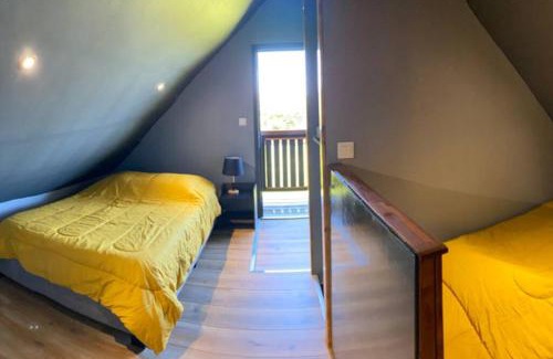 La Plaine des Cafres Ski Chalet | Agréable chalet Au milieu des sapins