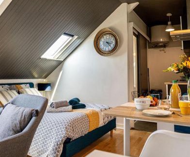 Pleneuf-Val-Andre Apartment | Agréable cocon sous les toits - Parking - WiFi