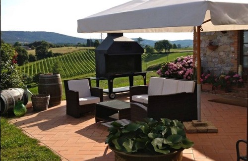 Montegabbione House | AGRITURISMO GATTO GIALLO: ROSE SUITE