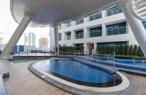 Al Barsha Apartment | Ahlan HH - Stylish Apartment in Opalz Tower with Sofa Bed and Premium Amenities
