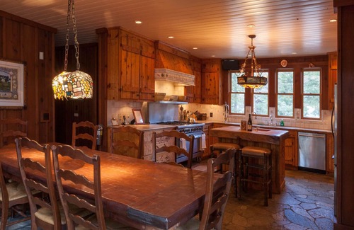 Tahoma House | Ahwahnee Hotel Inspired Design in Homewood