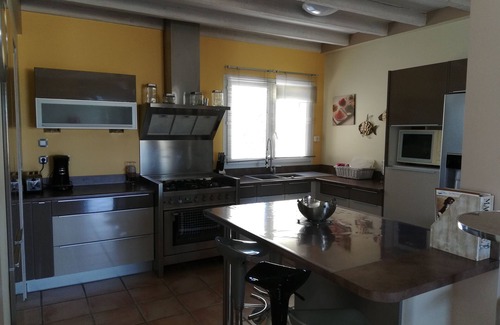 Saint-Hippolyte Villa | Air-conditioned villa with heated pool and jacuzzi