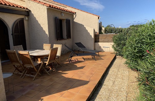 Marine de Saint Ambroggio House | Air-conditioned mini villa - Sea view - Sea at 50 m - Garden and 2 terraces 300 m2