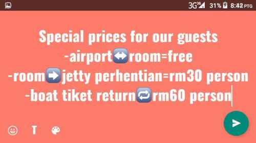 Kampung Teluk Reba House | Airport Pengkalan Chepa Homestay & Roomstay