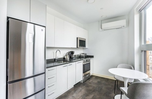 Central Square Apartment | Airy Central Square Studio w/Doorman, near Charles River, by Blueground