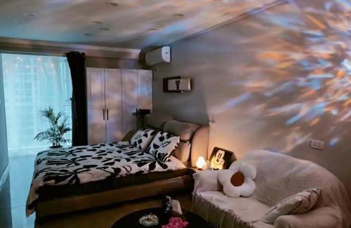 Huainan Apartment | Aisen Apartment Huainan Wanda Plaza Near City Center