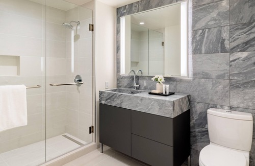 West Hollywood Hotel | AKA Residences Private Balcony Suite w/WiFi & Stunning Downtown L.A. Views