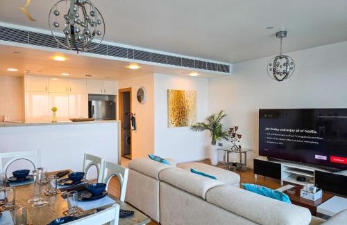 Al Raha Beach Apartment | Al Raha Serenity - Spacious 2BR Getaway Near Yas Island & Al Raha Beach