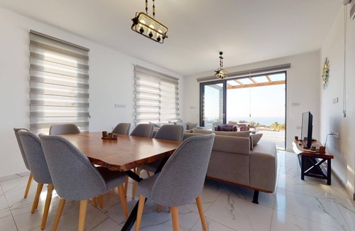 Frenaros Villa | Alagadi Turtle Beach Villa. Located in Northern Cyprus. Modern Villa