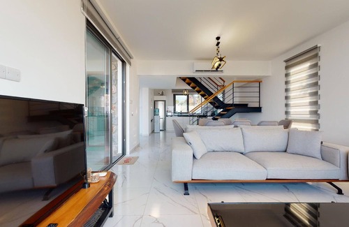 Frenaros Villa | Alagadi Turtle Beach Villa. Located in Northern Cyprus. Modern Villa