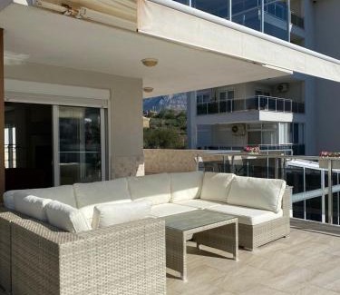 Alanya Apartment | Alanya Kestel 100 qm Teras, Pool