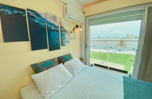 Boca del Rio Apartment | Alberca privada, vista al mar, frente playa foro boca