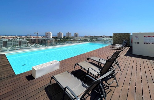 Correeira Apartment | Albufeira Panoramic View 1 With Pool
