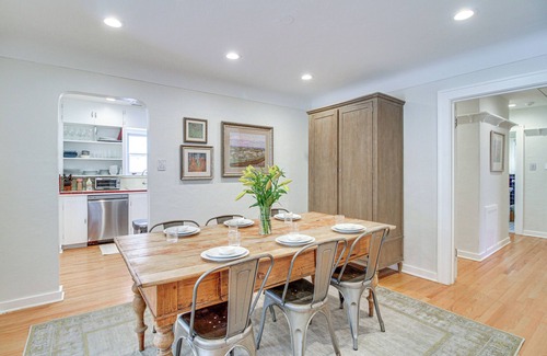 Nob Hill Cottage | Albuquerque Adobe Cottage: Yard, Walkable Area