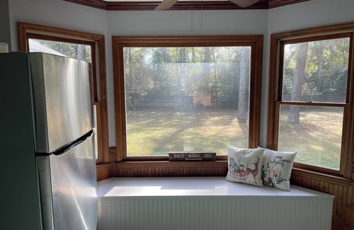 Bath House | Alex’s Legacy 3 bedroom Oasis with private pool and fenced in yard.