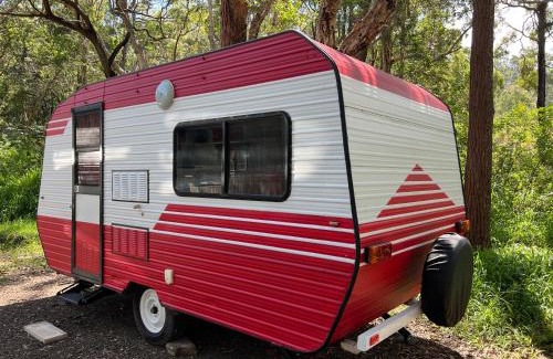 Crescent Head Other | Alice & Elvis, Crescent Head, Retro Caravans with Deck, Bathroom & Outdoor Bath in a Bush Setting near the Beach