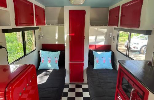 Crescent Head Other | Alice & Elvis, Crescent Head, Retro Caravans with Deck, Bathroom & Outdoor Bath in a Bush Setting near the Beach
