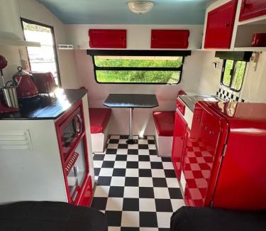 Crescent Head Other | Alice & Elvis, Crescent Head, Retro Caravans with Deck, Bathroom & Outdoor Bath in a Bush Setting near the Beach