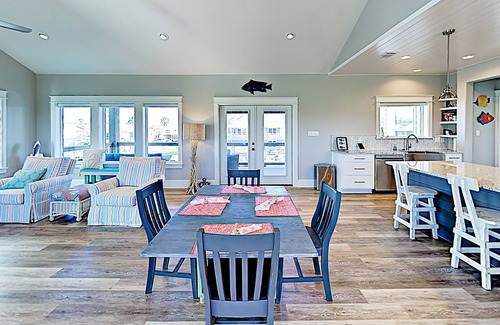 City-by-the Sea House | All-New Build & Furnishings: Canal-Front Stilted Home w/ Private Decks