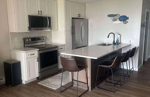Port Clinton Condo | ALL NEW WATERFRONTS II Port Clinton! 1st floor, pool, hot tub, beach, & more.