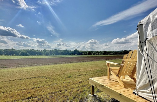 Spring Hill RV Rental | Allenbrooke Farms Glamping Tent 1