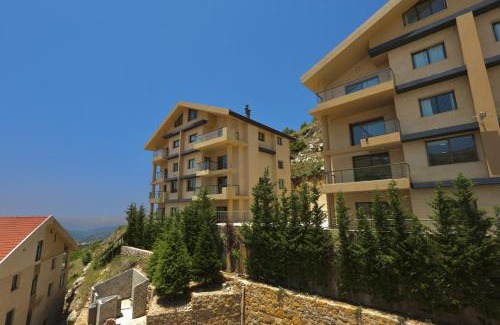 Kfardebian Apartment | Alpina Faqra 3-BR w Pool and Balcony