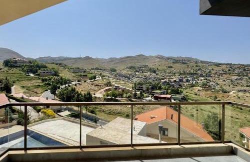 Kfardebian Apartment | Alpina Faqra 3-BR w Pool and Balcony
