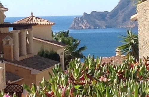 Altea la Vella Villa | Altea Hills Spanish villa with stunning views on Med Sea-Free Wifi-Shared pools