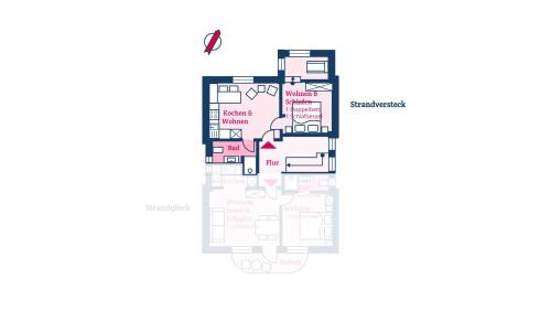 Wyk auf Foehr Apartment | Altes Kapitänshaus - Strandversteck