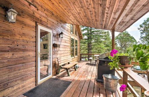 Alto House | Alto Home with Deck and Views about 15 Mi to Ski Apache!