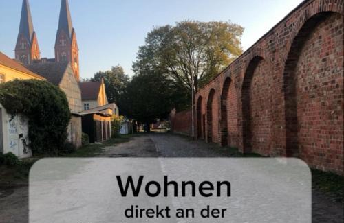 Neuruppin Apartment | Altstadt & See & Garten Haustiere willkommen