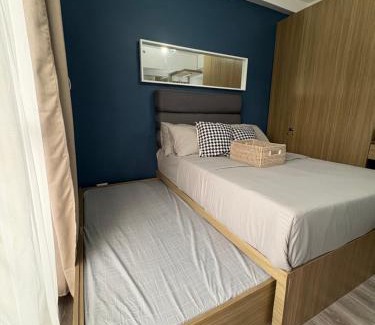 Mactan Export Processing Zone Apartment | Amani 311 Suites - Double bed with Single Pull Out Bed