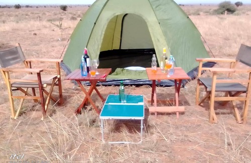 Amboseli RV Rental | Amanya Double Pitch Tent With Mt Kilimanjaro View